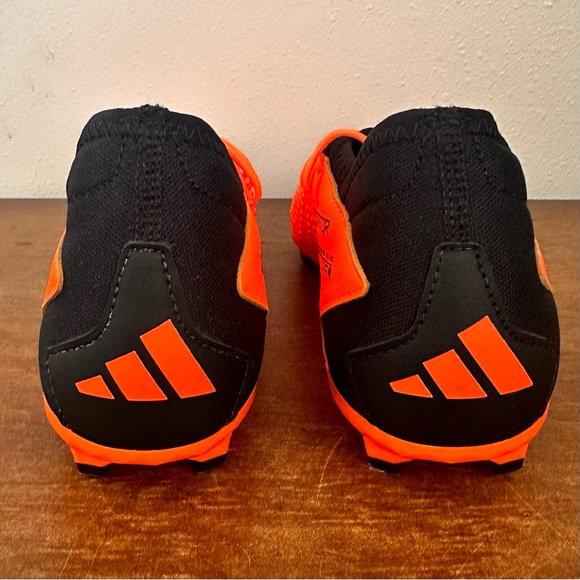 Adidas Predator Accuracy.3 Soccer Cleats Youth Size 6 Black /Orange GW4608 NEW - Picture 5 of 8